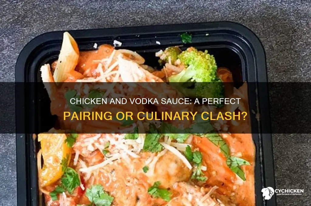 does chicken go with vodka sauce