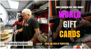 Can You Use Disney World Gift Cards at Chicken Guy?