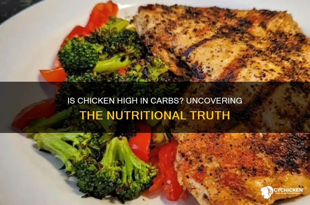 does chicken have a lot of carbs