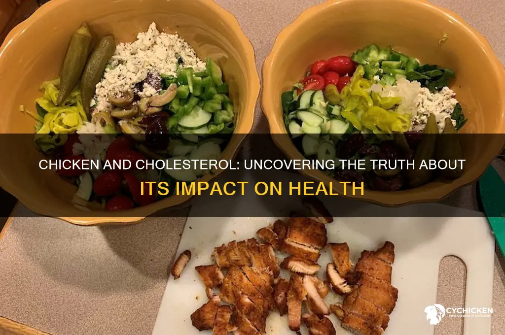 does chicken have a lot of cholesterol