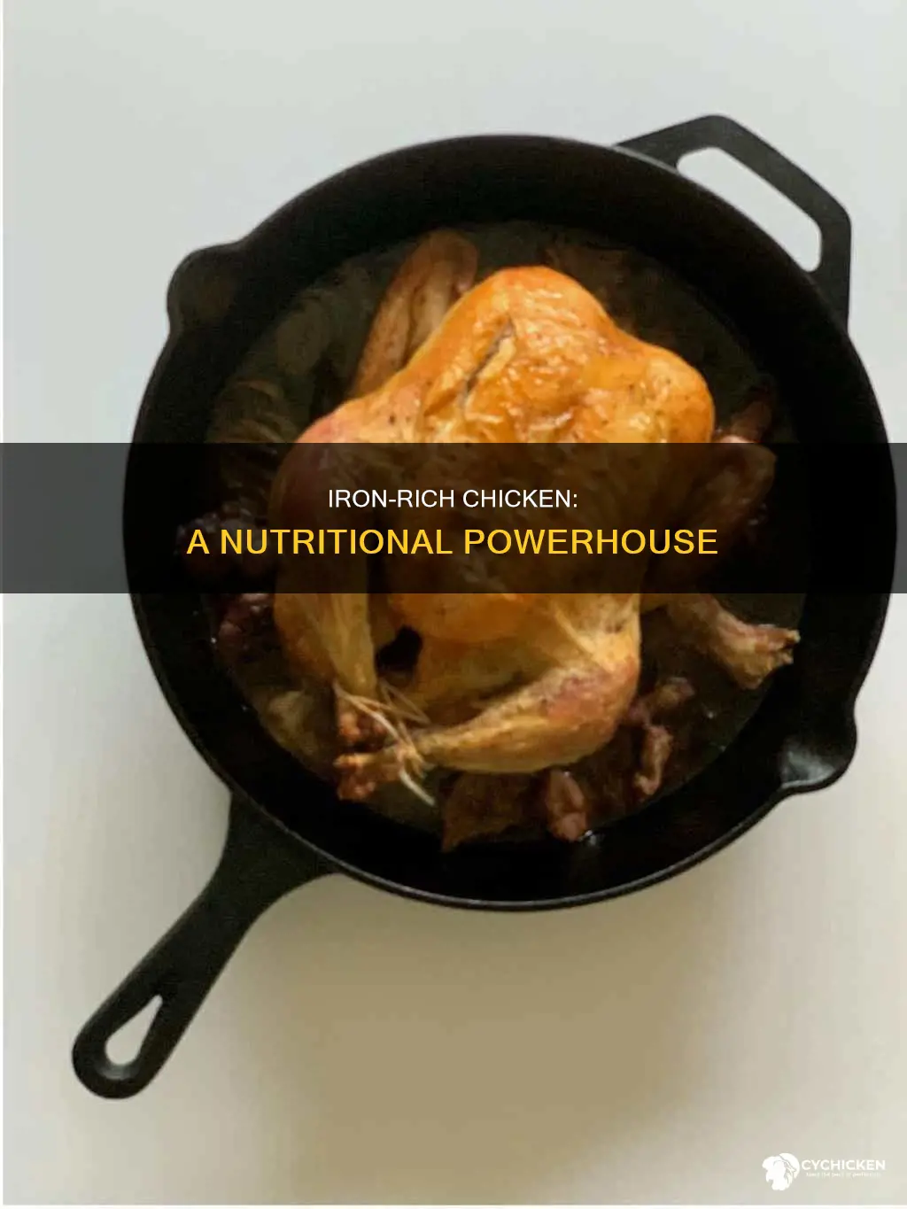does chicken have a lot of iron in it