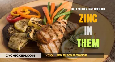 Chicken's Nutritional Value: Exploring Fiber and Zinc Content