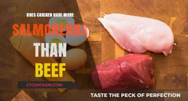 Chicken vs. Beef: Which Meat Carries More Salmonella Risk?