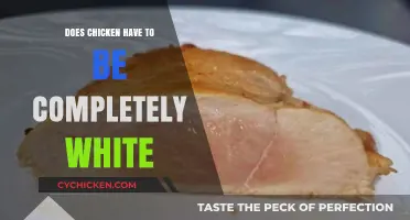 Does Chicken Have to Be Completely White? Unraveling the Myth