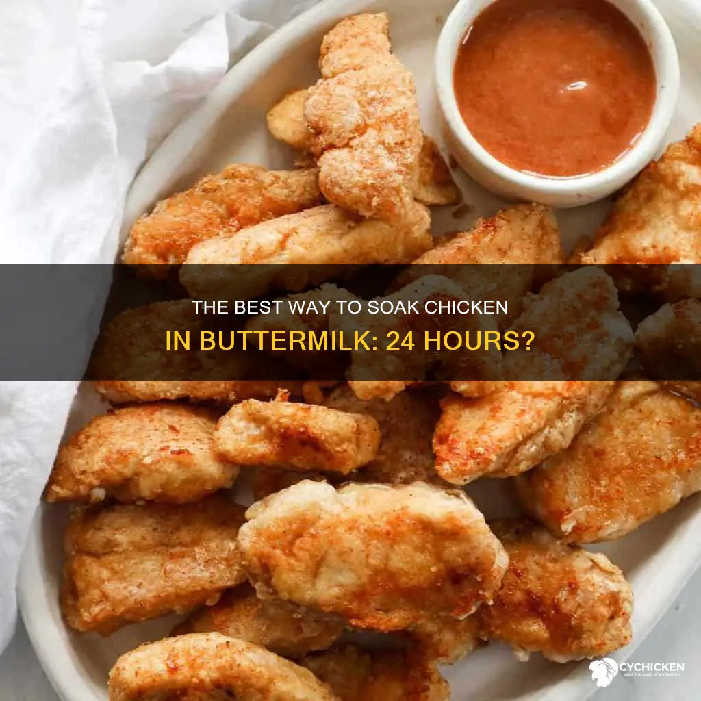 does chicken have to sit in buttermilk for 24 hours