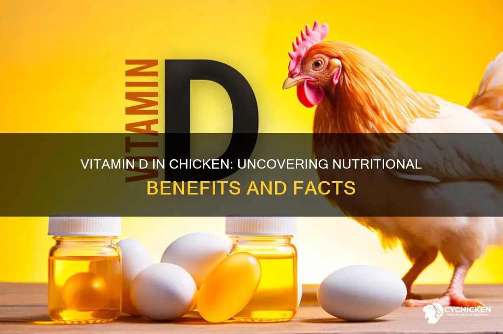 does chicken have vitamin d in it