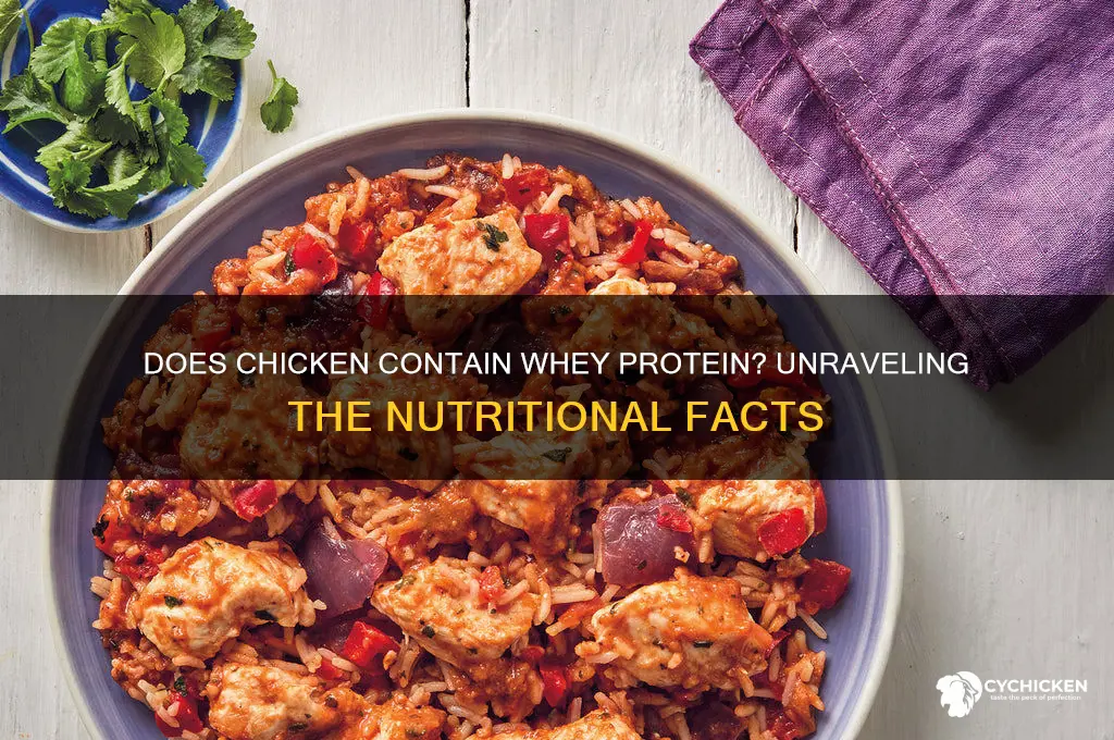 does chicken have whey protein in it