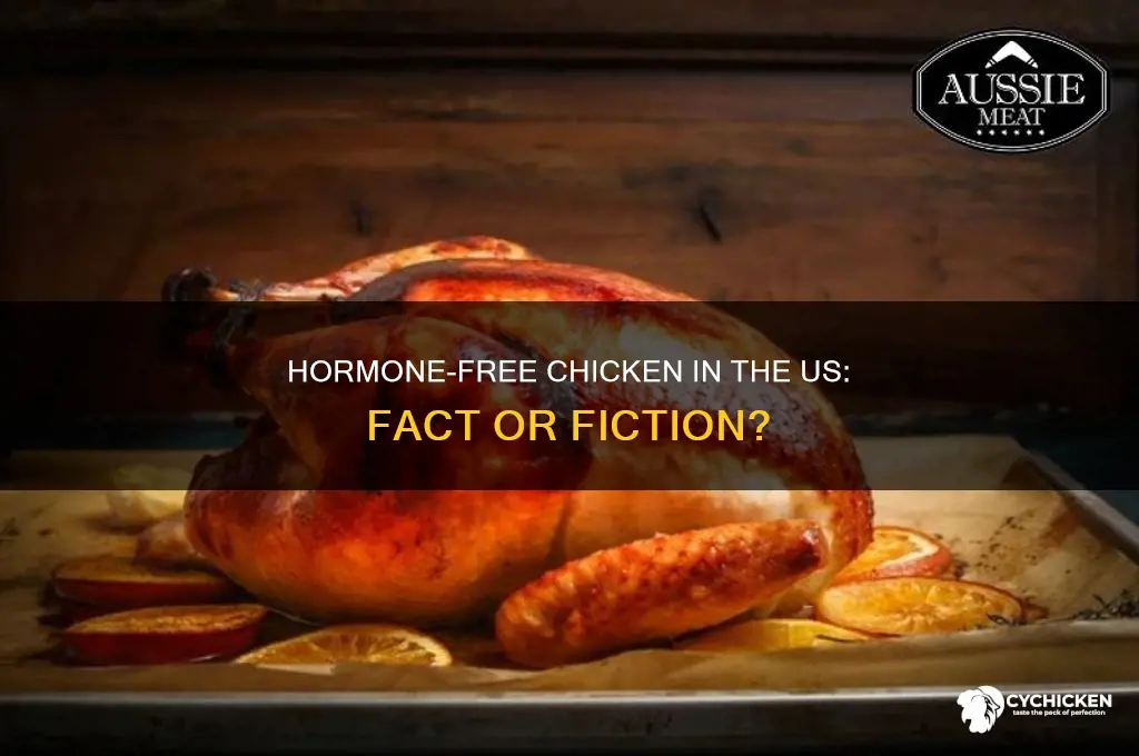 does chicken in the us have hormones