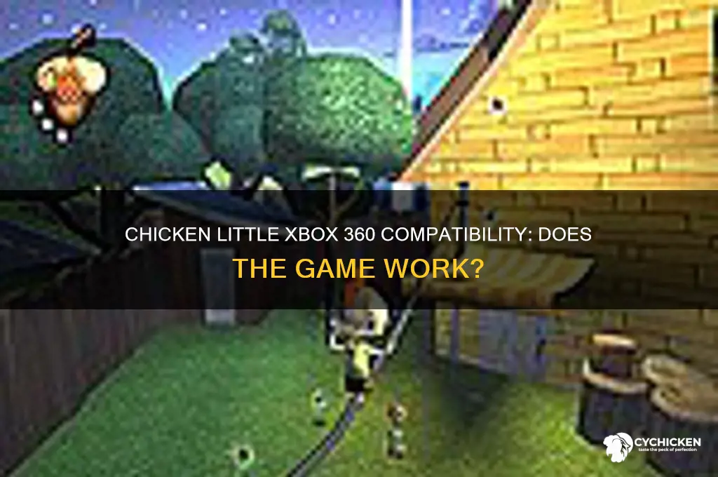 does chicken little work on xbox 360