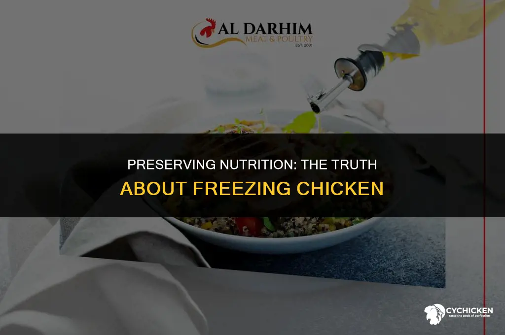 does chicken lose nutrients when frozen