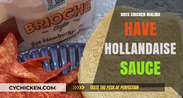 Chicken Malibu and Hollandaise Sauce: Unraveling the Culinary Connection