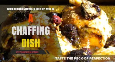 Chicken Marbella: Chafing Dish Magic
