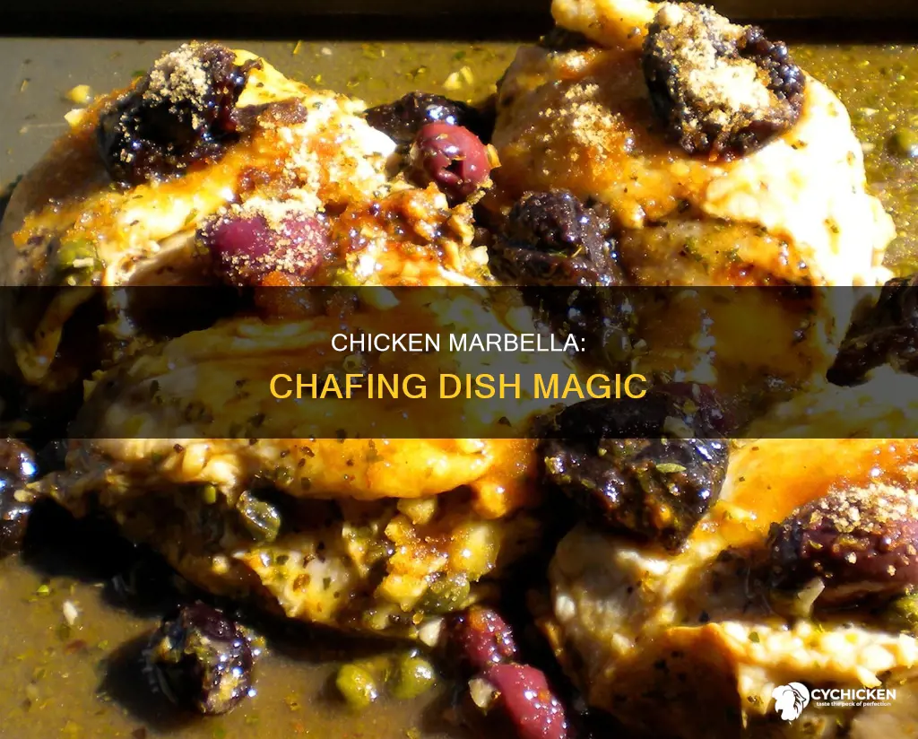 does chicken marbella hold up well in a chaffing dish