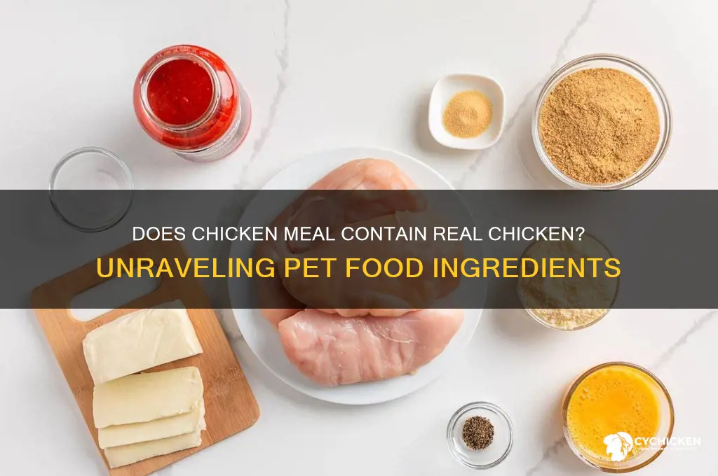 does chicken meal have chicken in it
