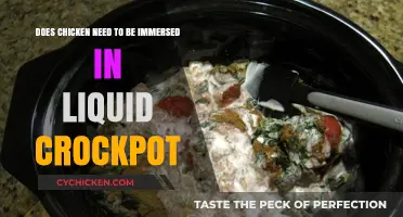 Crockpot Chicken: Immerse or Not?