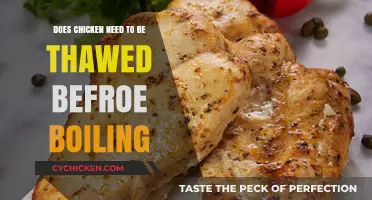 Should You Thaw Chicken Before Boiling? A Quick Cooking Guide