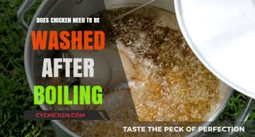 Should You Wash Chicken After Boiling? Food Safety Myths Debunked