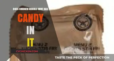 Does Chicken Noodle MRE Contain Candy? Unraveling the Mystery Inside