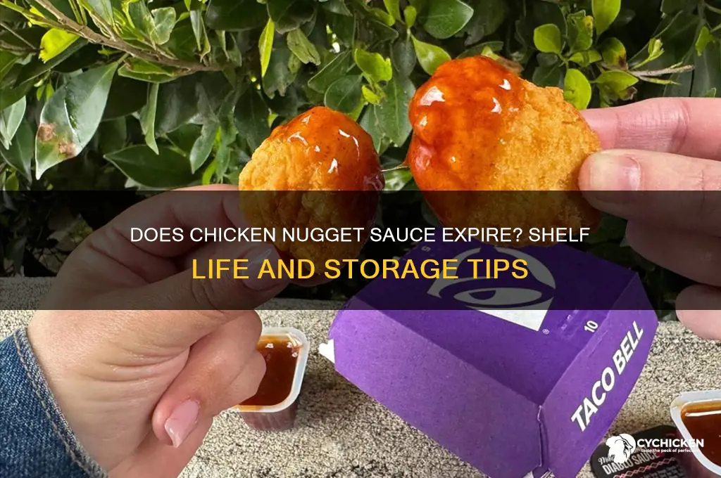 does chicken nugget sauce go bad