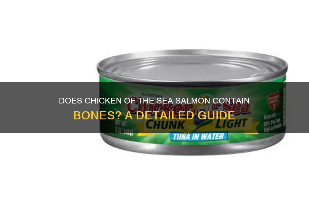 does chicken of the sea salmon have bones
