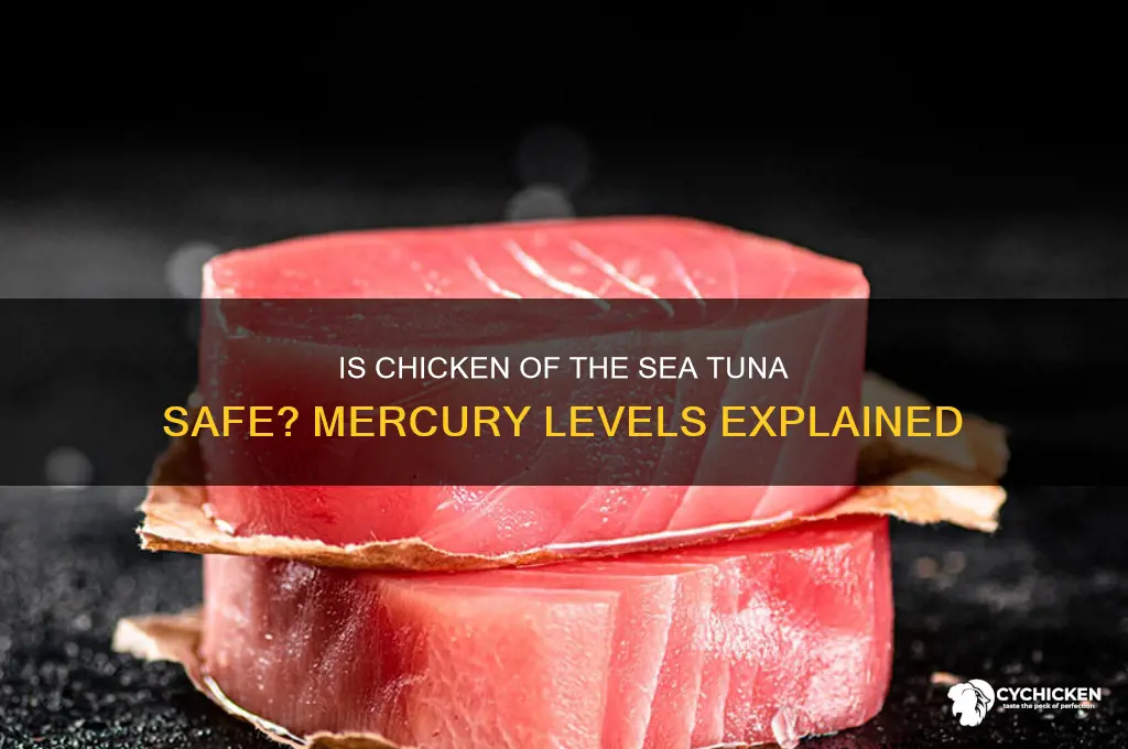 does chicken of the sea tuna have mercury