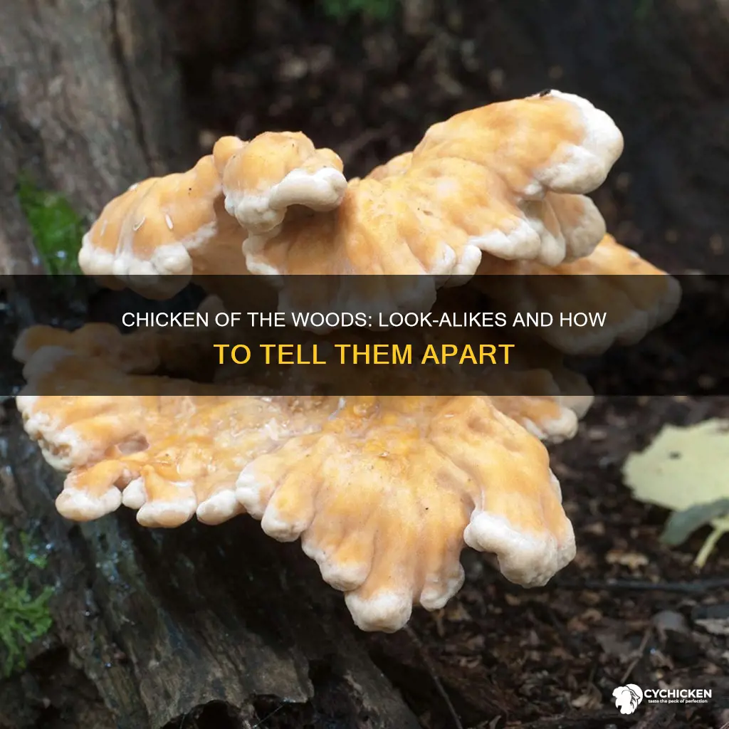does chicken of the woods have a look alike