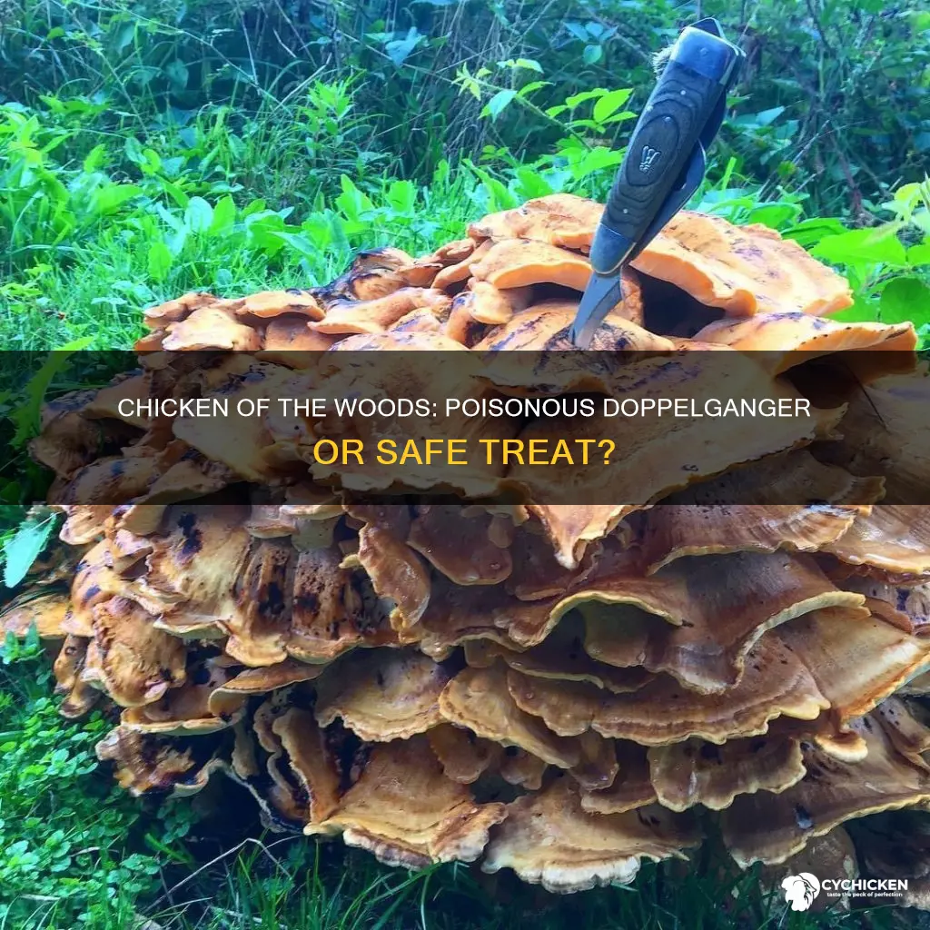 does chicken of the woods have a poisonous look alike