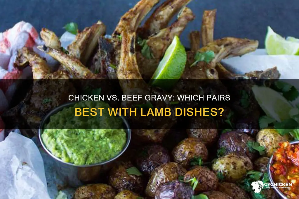 does chicken or beef gravy go with lamb