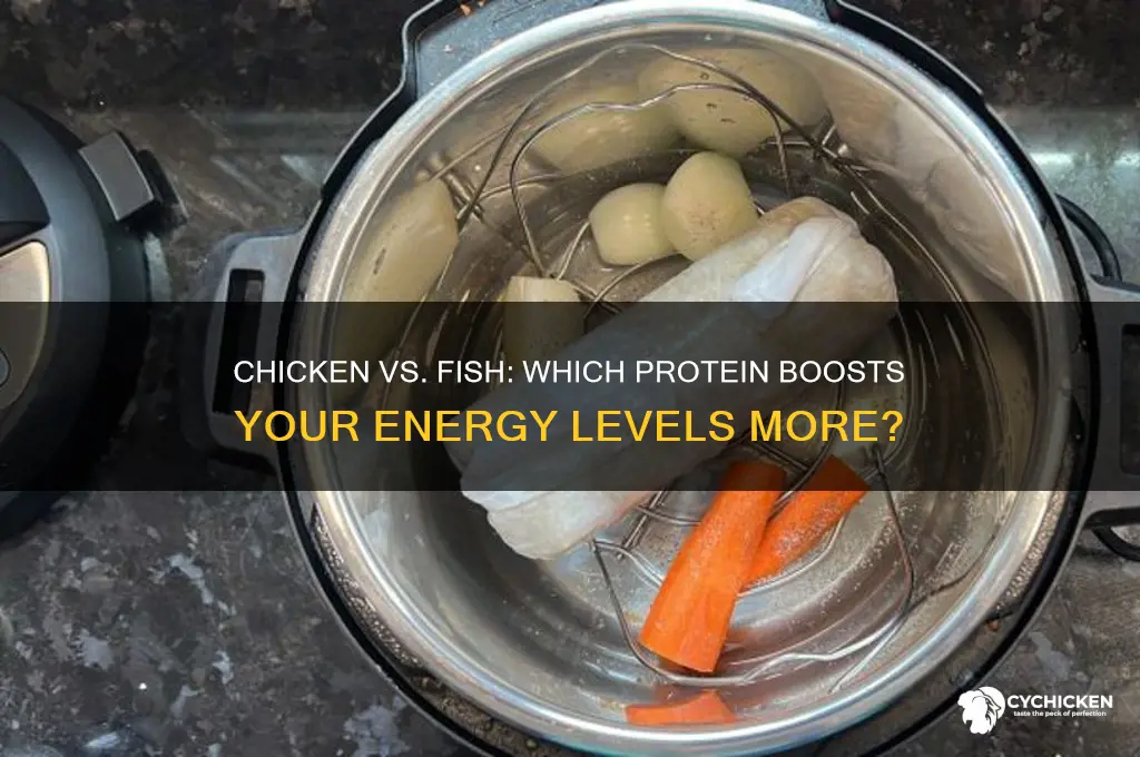 does chicken or fish give you energy