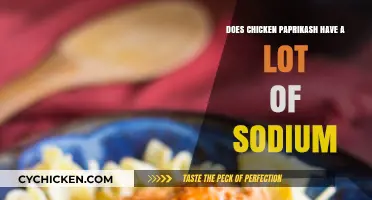 Is Chicken Paprikash High in Sodium? A Nutritional Breakdown