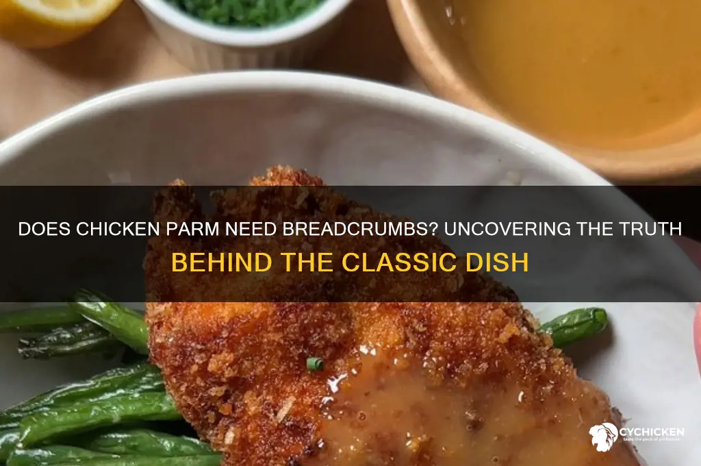 does chicken parm have to be breaded