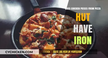 Pizza Hut Chicken Pieces: Iron Content and Nutritional Insights