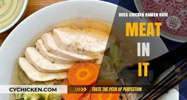 Does Chicken Ramen Contain Meat? Unraveling the Ingredients Mystery