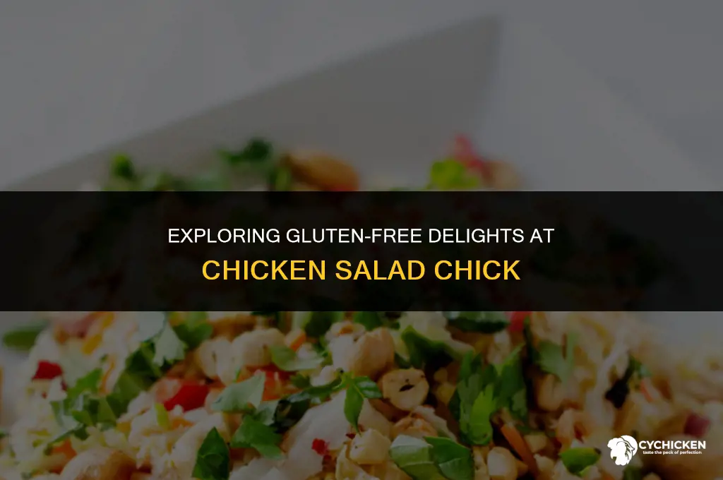 does chicken salad chick have gluten free options