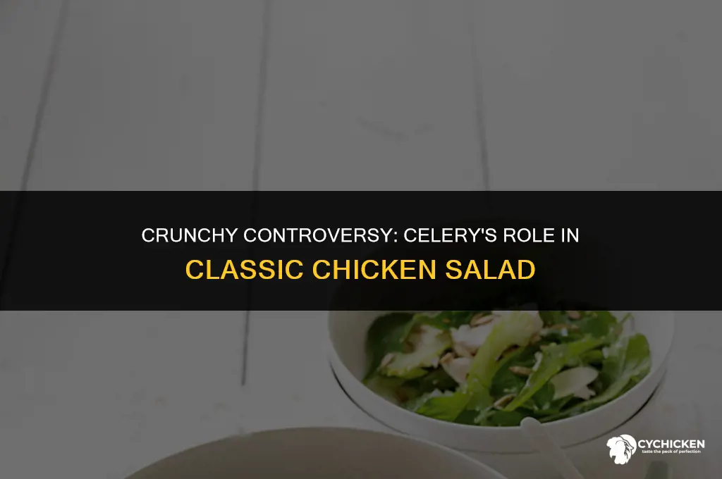 does chicken salad have celery