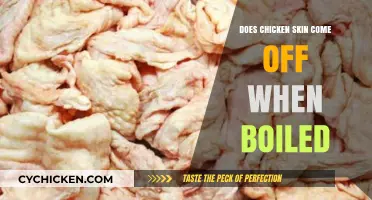 Does Chicken Skin Come Off When Boiled? A Cooking Guide