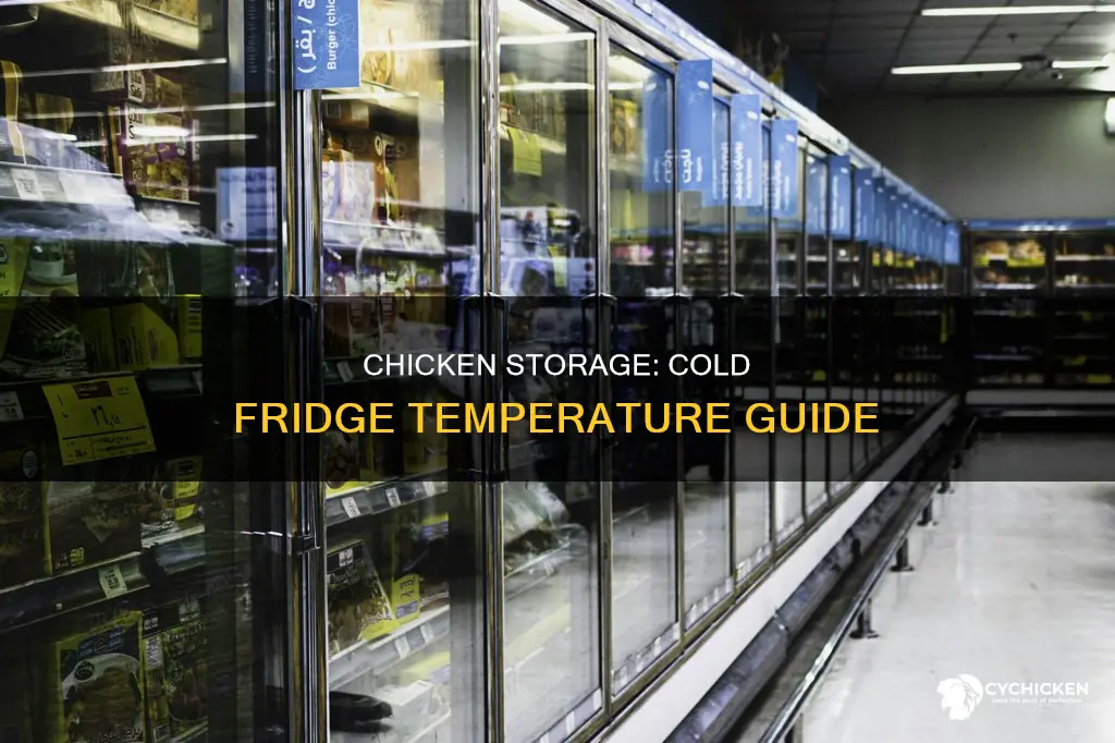 does chicken stay as cold in my own fridge