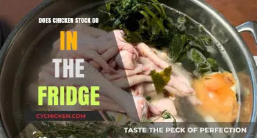Does Chicken Stock Go in the Fridge? Storage Tips Revealed