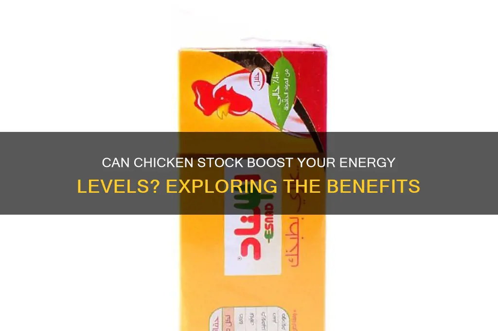 does chicken stock help give you energy