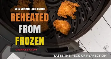 Reviving Frozen Chicken: Does Reheating Enhance Its Flavor?