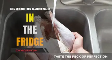 Thawing Chicken: Water or Fridge?