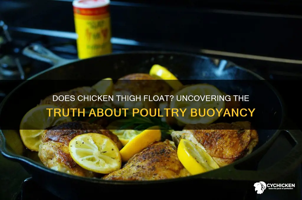 does chicken thigh float