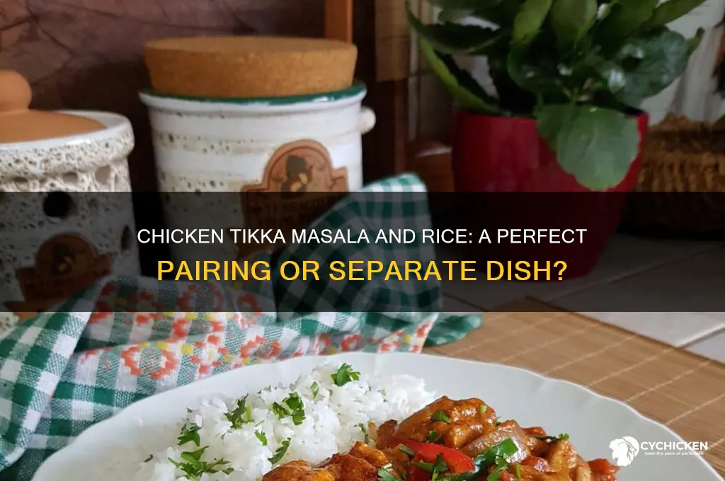 does chicken tikka masala come with rice
