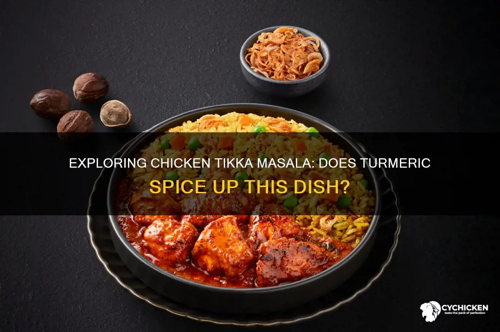 does chicken tikka masala have tumeric in it