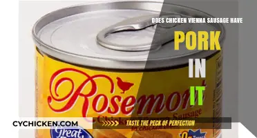 Does Chicken Vienna Sausage Contain Pork? Unraveling the Ingredients