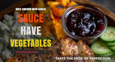 Chicken with Garlic Sauce: Unveiling the Vegetable Mystery in This Dish
