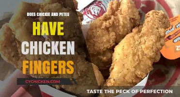 Chickie and Pete's Menu: Do They Serve Chicken Fingers?