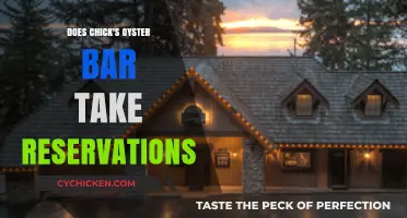 Chick's Oyster Bar: Reservation Policy Explained for Diners