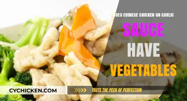 Chinese Chicken with Garlic Sauce: Vegetable Inclusion Explained