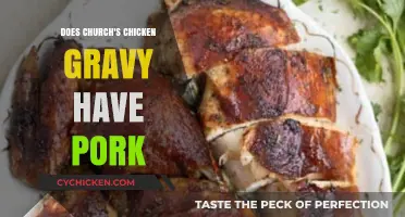 Does Church's Chicken Gravy Contain Pork? Uncovering the Ingredients
